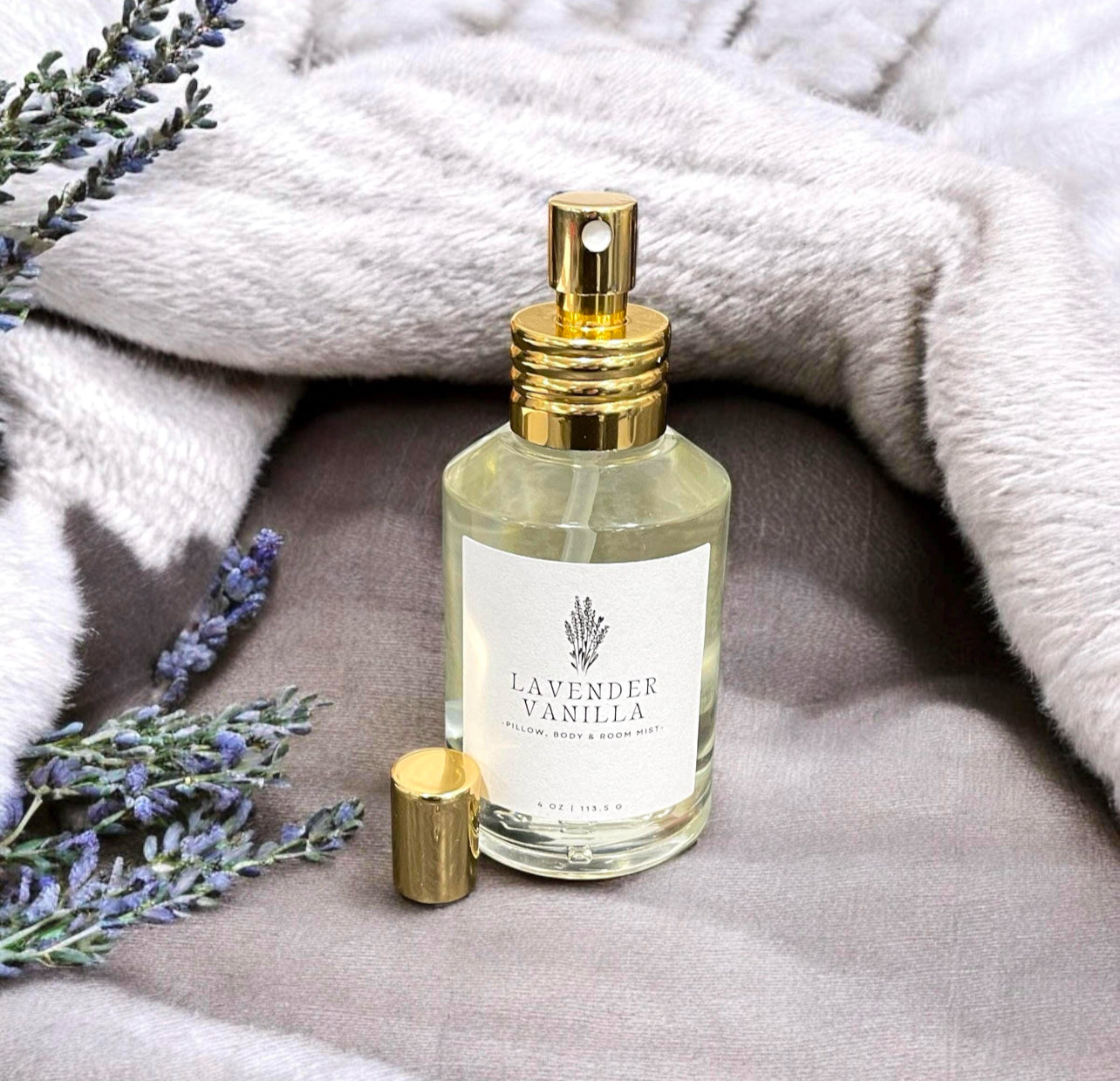 Lavender Vanilla Pillow, Room & Body Mist