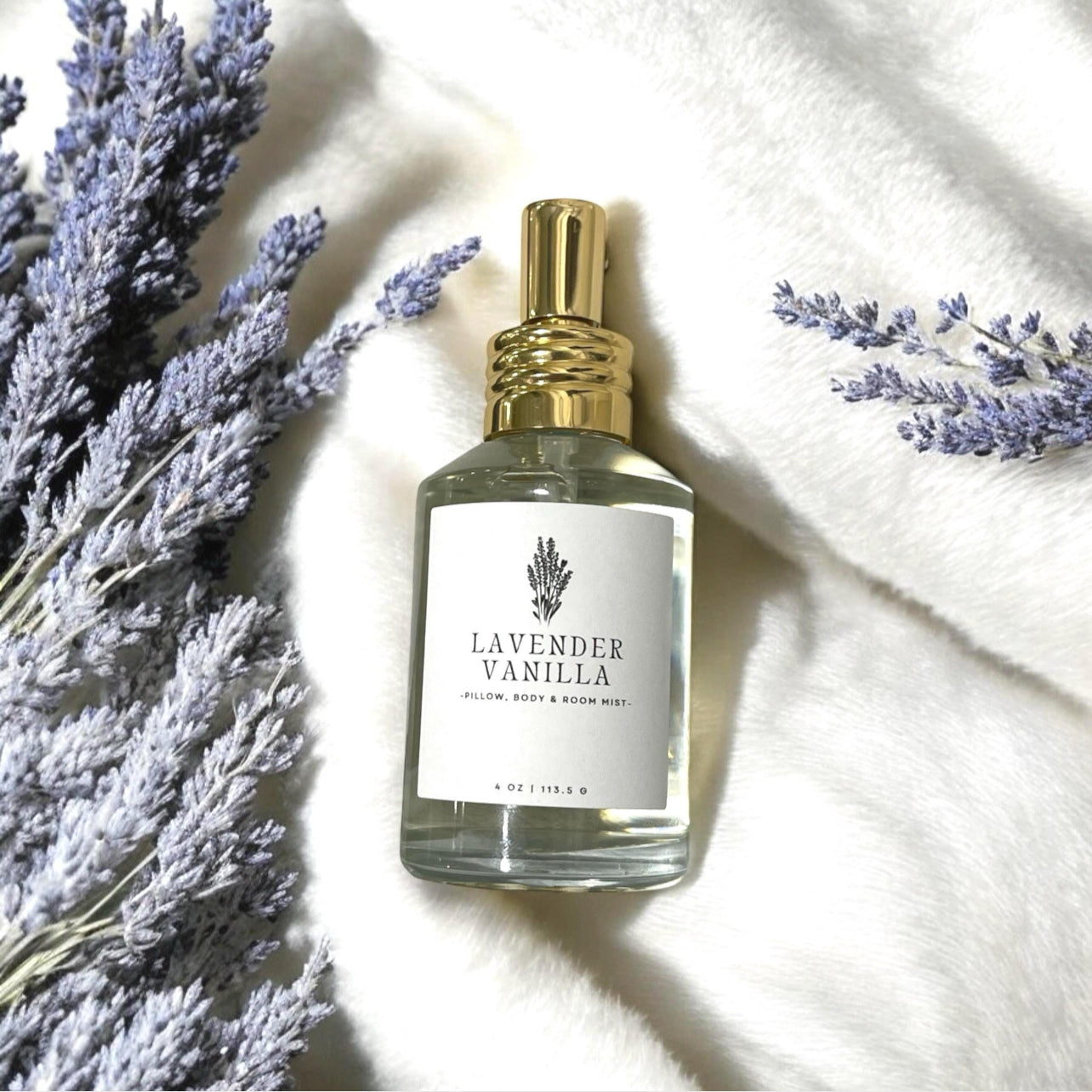 Lavender Vanilla Pillow, Room & Body Mist