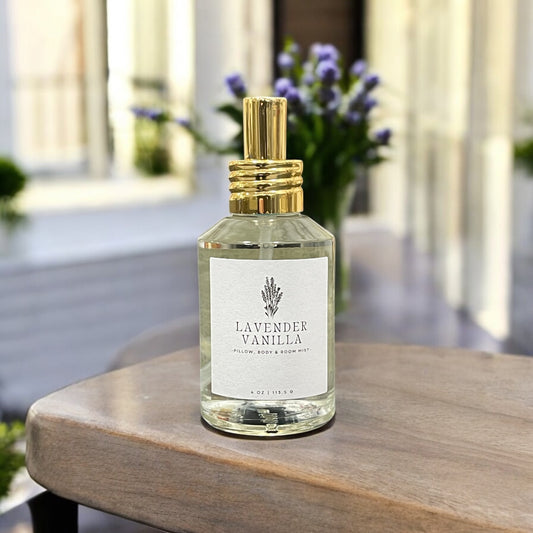 Lavender Vanilla Pillow, Room & Body Mist